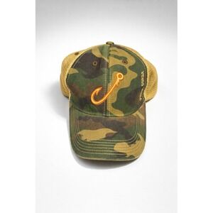 Camo Trucker Hat cap Punta Gorda Embroidered Fishing Snapback Mesh Gorpcore